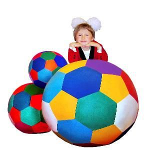Детский игровой мяч набивной (D 65)