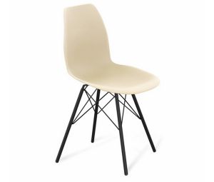 Стул для кабинета СM29/37-1 (ц.с.Бежевый, ц.н. Черный)